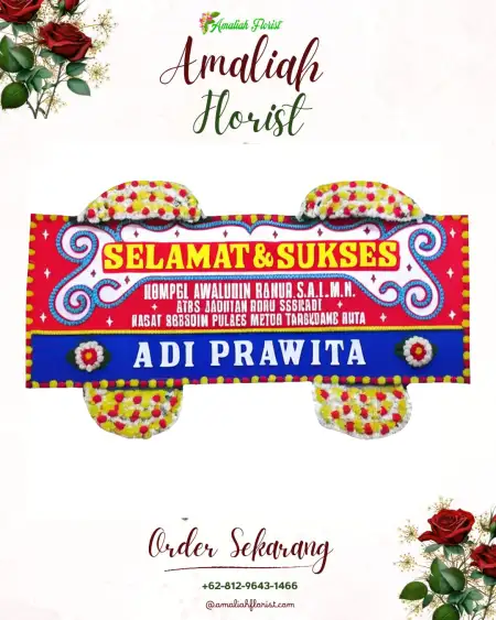 Papan Bunga Ucapan Selamat Sijambe